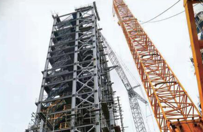 大庆石化炼油结∑构优化项目120万吨/年连续重�钫�装置安装工程