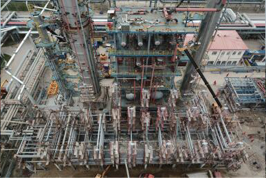 大庆石化350万吨/年常减压〓蒸馏装置改造泵房项目